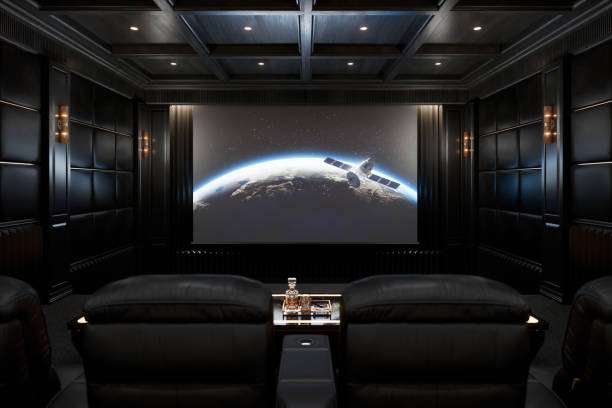 Black Vs White Projector Screen