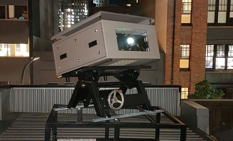 outdoor projector enclosure