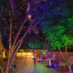 outdoor laser light projector