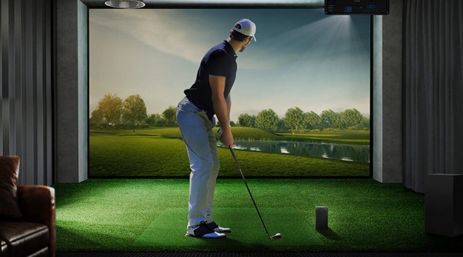 best projector for golf simulator
