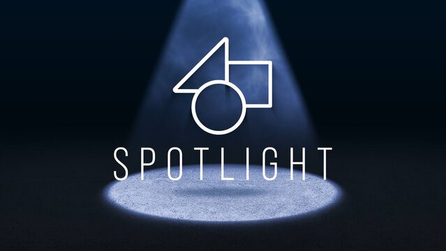 Spotlight with Logo
